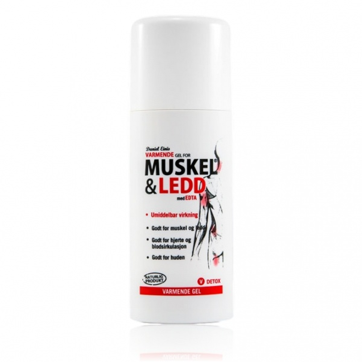 Muskel & ledd - varmende gel med EDTA - 150 ml - Universal Helseprodukter