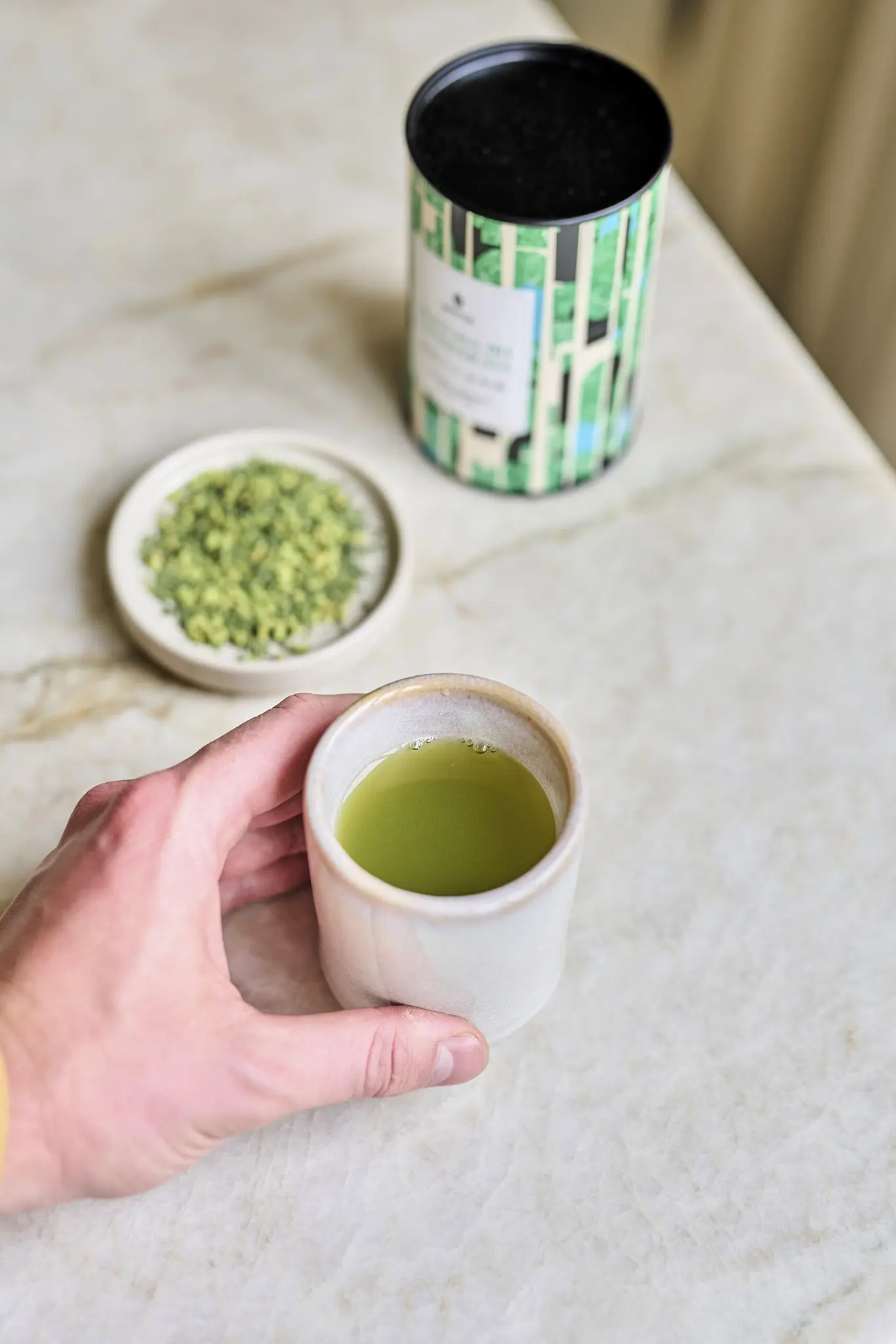 Matcha Iri Genmaicha - Grønn te - øko - Japan - 100 g - Moya - Bilde 5