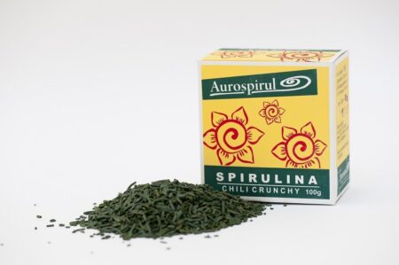 Aurospirul Spirulina Chili Crunchy 100g - økologisk