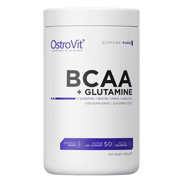kostholdstilskudd OstroVit BCAA plus glutamin 500g