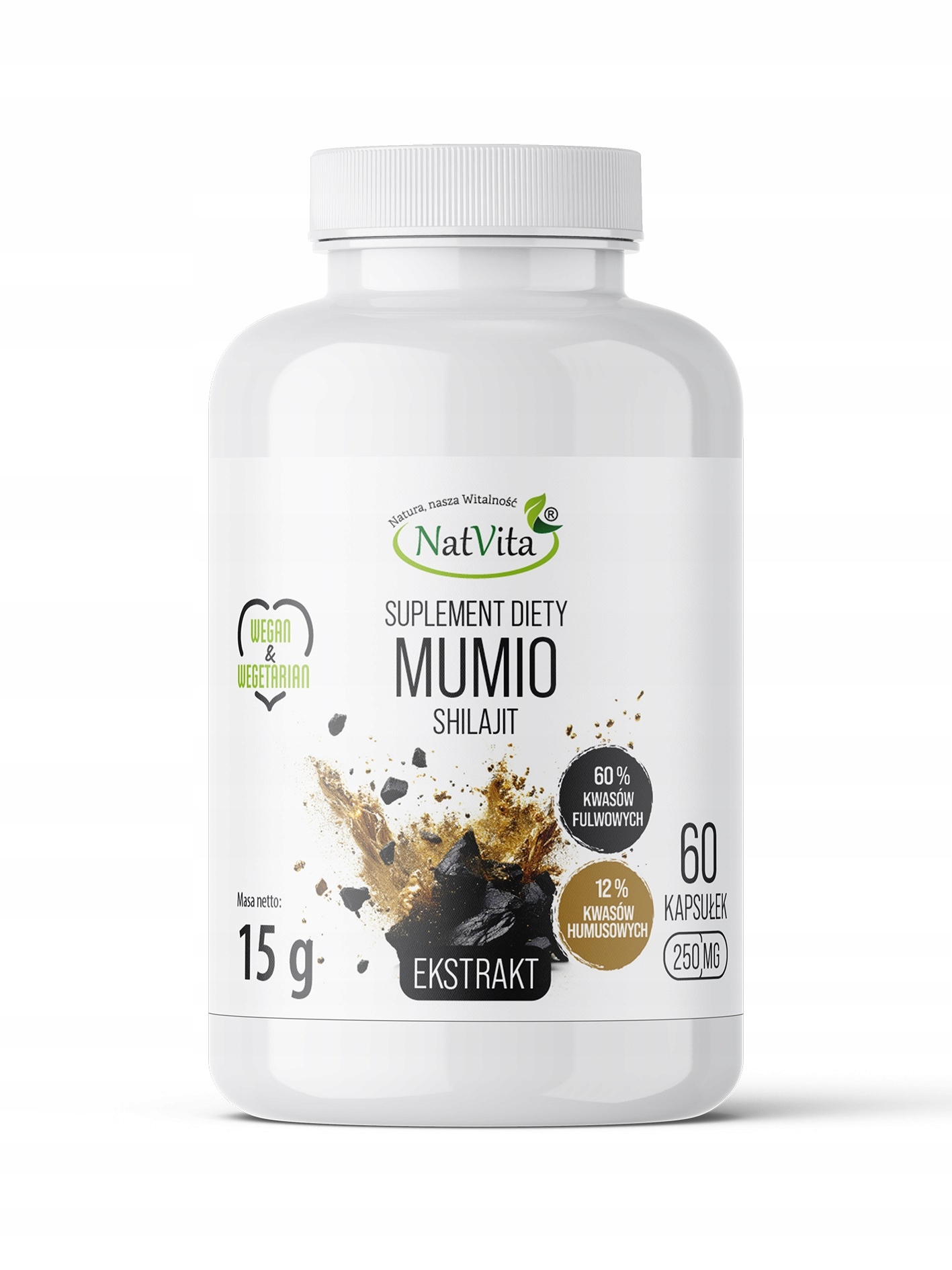 Mumio Shilajit Ekstrakt – Naturlig Energibooster og Mineraltilskudd