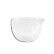 Matcha bolle i glass med tut