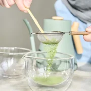 Alternative view of Matcha bolle i glass med tut