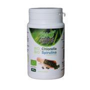 Økologis Chlorella Pyrenoidosa + Spirulina 560 tab. - BIO ORGANIC FOODS